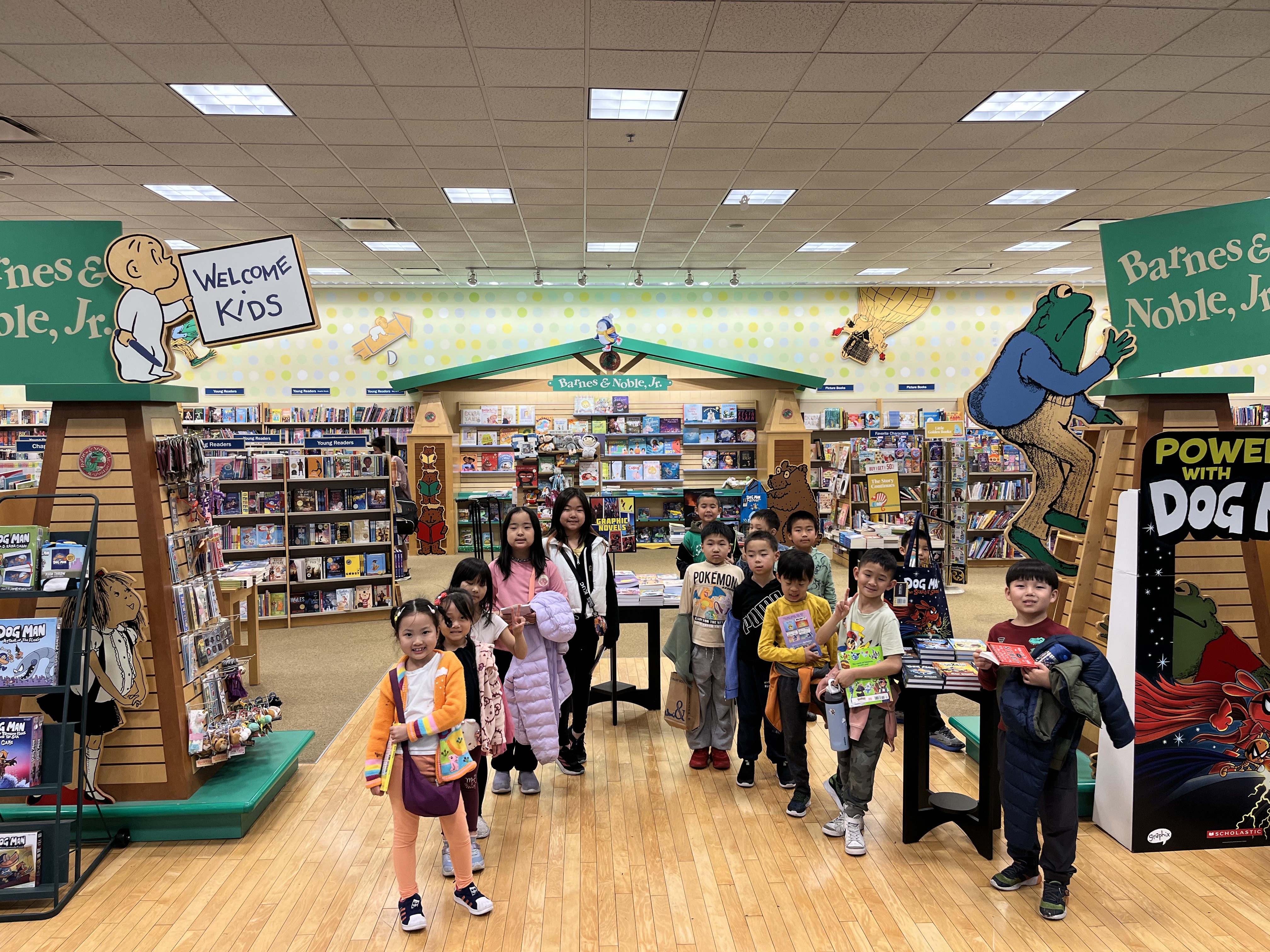 Spring Camp: A Visit to the Bookstore